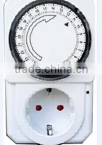 Grow Light Controller US EU UK AU NZ Plug Socket Daily 24 Hour Grounded Mechanical Automatic Switch Timer for Garden Greenhouse thumbnail-4