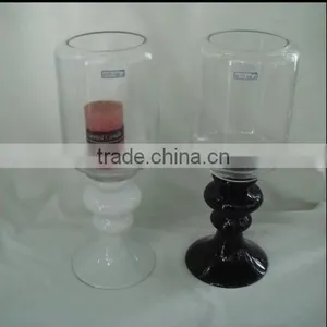 Unique Mason Oil Burner Lantern Candle Jars With Stemmed for Home Wedding Decoration thumbnail-1