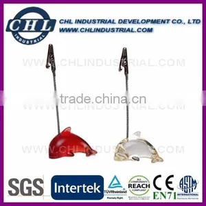 Customized Logo Printed Stand Memo Clip thumbnail-1
