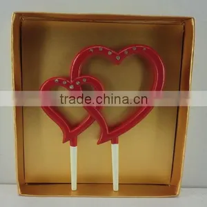 for Wedding Decoration Cake Topper, Resin Heart Cake Decorating Supplies thumbnail-1