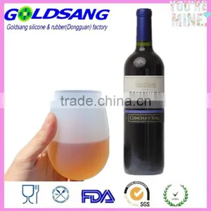 Drinkware Set for Camping 330ML Silicone Whiskey Cup thumbnail-3
