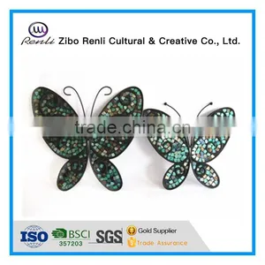 Free Sample Metal Butterfly Wall Decoration thumbnail-1