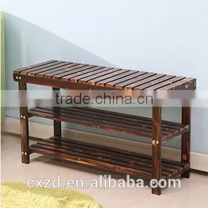 Wholesale Antique Wooden Shoe Rack thumbnail-2