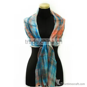 Custom Design Scarf With Hand Pattern Printed - Fashionable and Elegant thumbnail-6