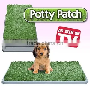 ODOURLESS PET DOG PUPPY LITTER TRAINING TRAY POTTY TRAINER ARTIFICIAL GRASS PAD H0085 thumbnail-1