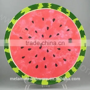 Watermelon Design Fruit Round Plate thumbnail-1