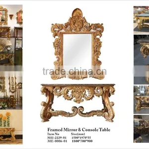 Baroque Style Large Size Console Table Hobby Lobby ME-0006-01 thumbnail-2
