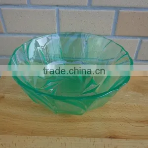 Machine Pressed Glass Salad Bowls thumbnail-1
