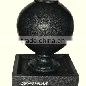 Indoor Home Decoration Spherical Shape Water Fountain Fiberglass Materials thumbnail-1