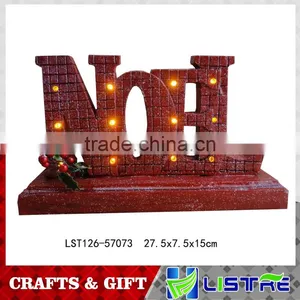 Ployresin Christmas Decoation With Led Lights thumbnail-1