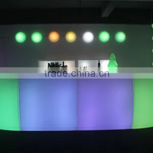 Outdoor Weatherproof Rechargeable Glowing Color LED Bar Furniture thumbnail-2