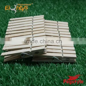 Wooden Peg Art Craft Hot Sales 8.4cm High Quality Wooden Peg Rack thumbnail-1