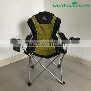 Adjustable Picnic Fishing Steel Quilted Folding Camping Chair thumbnail-2