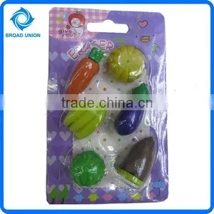Cute 3d Eraser Fruit and Vegetable Shape Eraser Mini Eraser thumbnail-1