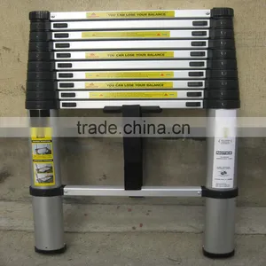 3.8m Aluminium Telescopic Step Ladder With EN131 Approval thumbnail-2