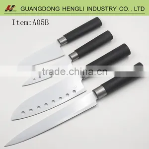 4 Pieces Non-stick Coated Kitchen Knife Set thumbnail-1