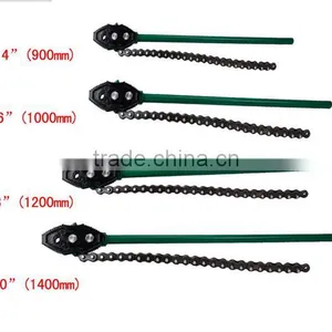 High Quality Alloy Stainless Steel Power Pipe Chain Wrench thumbnail-5