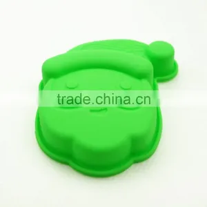 11183 High Quantity Eco-friendly Santa Claus Shape Silicone Chocolate Mould,soap Mold,diy Cake Mould thumbnail-5