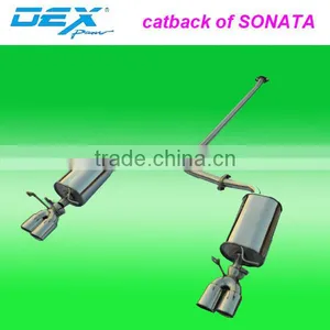 Auto Part Decorate Racing Exhaust System Catback for Sonata Performance thumbnail-1