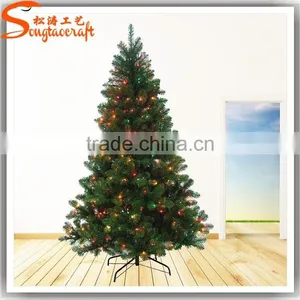 120cm-210cm-300cm Artificial Christmas Tree PE Mixed PVC Holiday Tree thumbnail-5