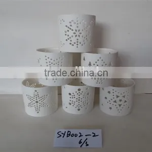 Hollow Ceramic Flower Pot thumbnail-2