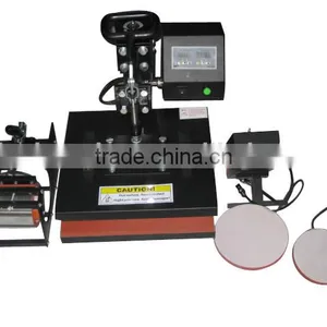 Best Price Multifunction 5 in 1 Digital Combo Swing Heat Press thumbnail-1