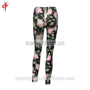 Baselayer Bottoms Yoga Pant Popular Trendy Pant Brand Trousers Floral Casual Pants thumbnail-3
