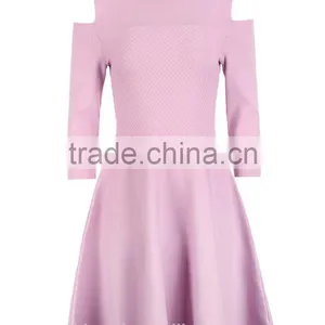 Women Fashion Dresses Winter 2017Knee Length Dress Patterns thumbnail-3