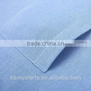 Mens Long Sleeve Dress Shirts Cotton Oxford Shirts thumbnail-3