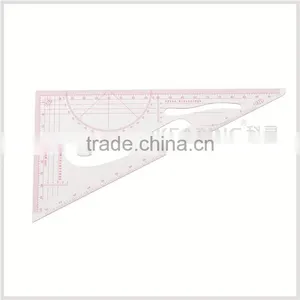 Kearing Sanwich Line Triangle Scale Ruler, 1/4 & 1/5 Scale for Fashion Design, High Quality Ruler for Sewing Market #8545 thumbnail-1