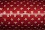100%Polyester Dot Print Satin Fabric for Ladies' Fashion Wear thumbnail-1