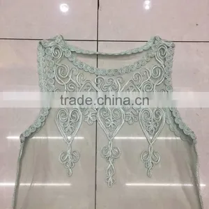 Women Jinhua Stock Apparel Cheap Lace Sexy Sleeveless Transparent Tops thumbnail-3