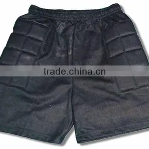 Goalkeeper Short Quality Polyester Black Color thumbnail-1
