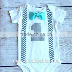 One Year Old Baby Boys First Birthday Outfit Baby Boy 1st Clothes Set thumbnail-3