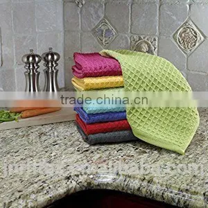 Custom Cotton Waffle Weave Kitchen Dish Towel thumbnail-3