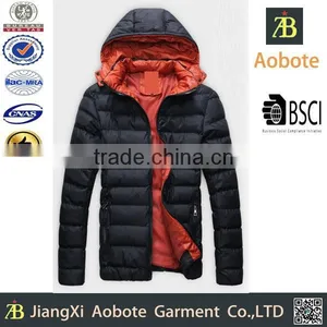 2015 New Design Man's Outdoor Thin Short Padded Jacket thumbnail-1