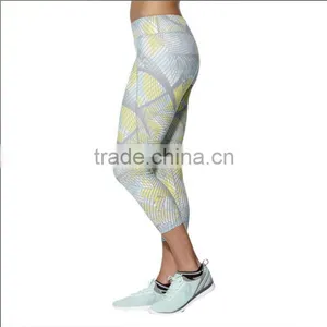 Factory Wholesale Custom Design Sportswear Printed Tights Womens Yoga Pants thumbnail-3
