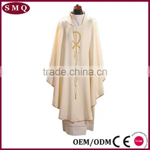 Church Vestment Customize Choir Robe White Wholsale Italy Robe thumbnail-4
