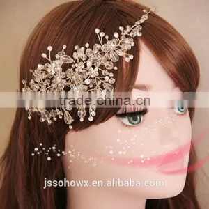 Wholesale Crystal Ice Bridal Headpiece thumbnail-1