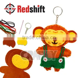 OEM Arts & Craft Kit Sewing Monkey Keychain thumbnail-1