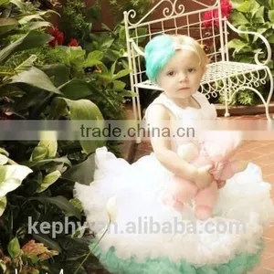 Ivory Pettiskirt- Baby Skirt- Toddler Skirt- Girls Ivory Skirt-Lace Petti- 1st Birthday Outfit- Tutu Skirt-Extra Fluffy Skirt thumbnail-1