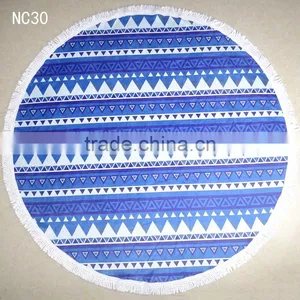 Mask Printed Round Beach Towel/jkr Muti Design Round Table Towel Shawl Yoga Mat Bath Towel Beach Towels/ Beach Towels thumbnail-3