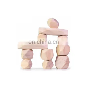 Best Selling Solid Wooden Montessori Educational Toys Blocks With High Quality thumbnail-1