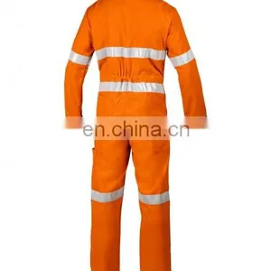 Customized Nomex Fireproof Safety Reflective Flying Coverall thumbnail-2