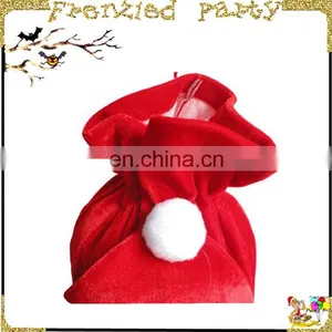 Wholesale Cheap Christmas Santa Gift Bag Santa Sack FGCS-0201 thumbnail-2
