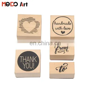 5pcs Card Making Kids Rubber Stamp Printer Stamp Ink Pad thumbnail-3
