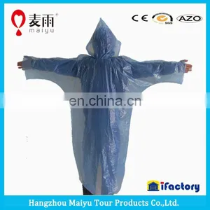 Maiyu PE One Time Use Raincoat for Promotional Gift thumbnail-4