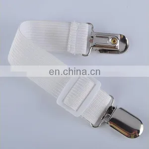 4-Piece Adjustable Bed Corner Holder Elastic Suspenders Clips thumbnail-4