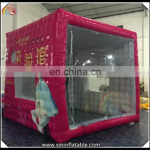 Wholesale Inflatable Red Bubble Camping Tent,inflatable Cube Tent,inflatable Bubble Tent for Sale thumbnail-2
