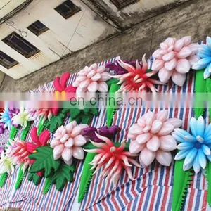 2017 12m Long Inflatable Flower Chain for Fasion Show thumbnail-5